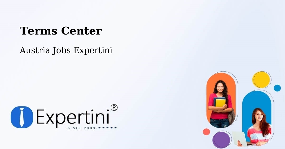 Terms of Service – Hornstein - Austria Jobs Expertini
